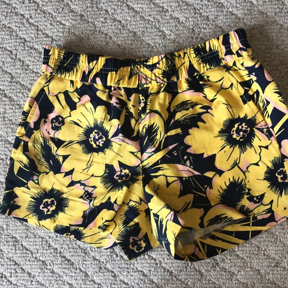 J. Crew fabric high waisted shorts